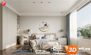 Children Room Scenes Skp FIles 